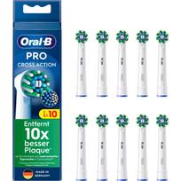 actas - Braun, „Oral-B Pro Cross Action“ šepetėlių galvučių pakuotė po 10 vnt - 1 nuotrauka