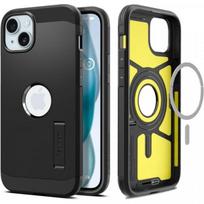 magsafe stovas - Spigen Tough Armor MAG iPhone 16 MagSafe black ACS0821 - 1 nuotrauka