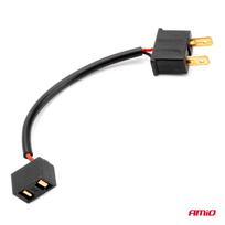 led lemputes zibintu - LED lemputės H7 Amio X2  400% 72W 6500K 7920lm - 4 nuotrauka