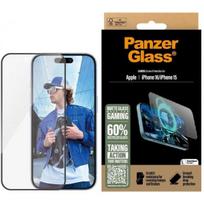 ekrano plevele 15 - PanzerGlass "Gaming Screen Protector iPhone 16" Ultra-Wide Fit - 1 nuotrauka