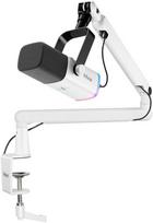 FIFINE AmpliGame TAM8W laidinis mikrofonas su stovu ir RGB apšvietimu