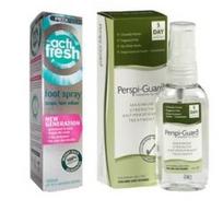 Rinkinys visam kūnui nuo prakaito ir blogo kvapo (antiperspirantas Perspi-Guard 50 ml. + purškalas kojoms ActiFresh 100 ml.)