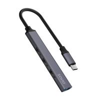 usb c 3.2 hub - SAVIO AK-71 USB-C šakotuvas - 3 x USB-A 2.0, 1 x USB-A 3.0, 4-in-1, 5Gbps - 4 nuotrauka