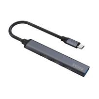usb c 3.2 hub - SAVIO AK-71 USB-C šakotuvas - 3 x USB-A 2.0, 1 x USB-A 3.0, 4-in-1, 5Gbps - 5 nuotrauka