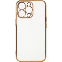 Hurtel "Lighting Color Case Case Xiaomi Redmi Note 11" Gold Frame White