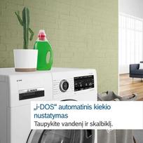 bosch 8 series skalbimo masina - Bosch WGB256AWSN - 2 nuotrauka