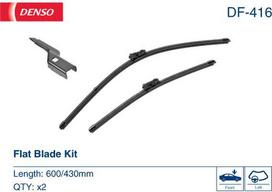Valytuvai Denso FlatBlades 600/430mm
