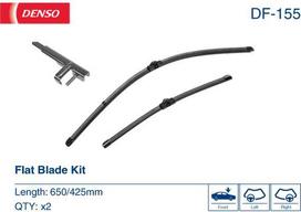 Valytuvai Denso FlatBlades 650/425mm