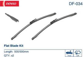 Valytuvai Denso FlatBlades 500/500mm