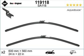 Valytuvai SWF AquaBlade 600/560mm