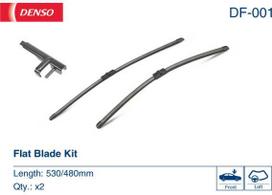 Valytuvai Denso FlatBlades 530/480mm