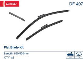 Valytuvai Denso FlatBlades 650/430mm