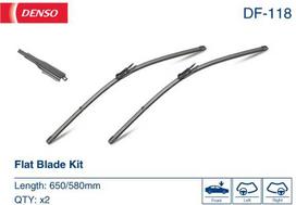 Valytuvai Denso FlatBlades 650/580mm