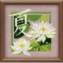 RIOLIS - Create It Yourself - Siuvinėjimo rinkinys „Vasara“ 811 (20x20 cm)