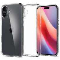 apple iphone 16 clear case - Spigen Ultra Hybrid iPhone 16 crystal clear ACS08197 - 1 nuotrauka