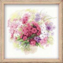 RIOLIS - Create It Yourself - Siuvinėjimo rinkinys „Pastelinis flioksas“ 1069 (30x30 cm)