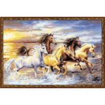 RIOLIS - Premium - Siuvinėjimo rinkinys „Saulėlydis“ 100/038 (60x40 cm)