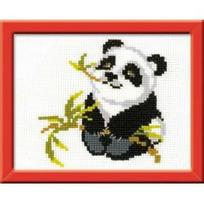 RIOLIS - Happy Bee - Siuvinėjimo rinkinys „Panda“ HB061 (18x15 cm)