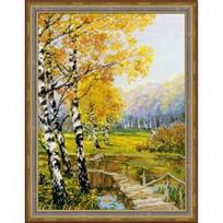 RIOLIS – Create It Yourself – Siuvinėjimo rinkinys „Beržynas“ 1134 (26x38 cm)