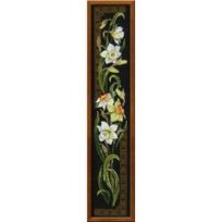 RIOLIS – Create It Yourself – Siuvinėjimo rinkinys „Narcizai“ 842 (20x92 cm)