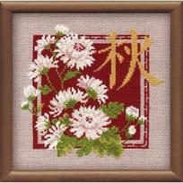 RIOLIS – Create It Yourself – Siuvinėjimo rinkinys „Ruduo“ 813 (20x20 cm)