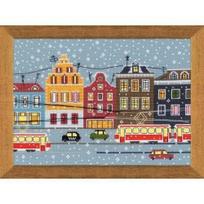 RIOLIS – Create It Yourself – Siuvinėjimo rinkinys „Tramvajus“ 1489 (30x21 cm)