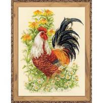 RIOLIS – Create It Yourself – Siuvinėjimo rinkinys „Gaidys“ 1479 (30x40 cm)