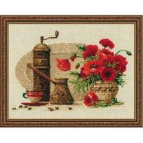 RIOLIS – Create It Yourself – Siuvinėjimo rinkinys „Kava“ 1121 (30x24 cm)