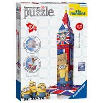 Ravensburger dėlionė "3D Puzzle Big Ben - Minion Mayhem"