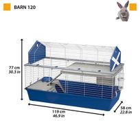 caga - Ferplast Barn 120, 1190 mm x 580 mm x 770 mm - 12 nuotrauka