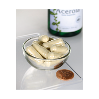 c vitaminas 500 - SWANSON, Acerola ir Natūralus Vitaminas C, 60 kapsulių - 3 nuotrauka