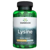 kapsules - Swanson L-Lizinas 500mg N100 - 1 nuotrauka