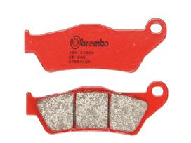 Stabdžių trinkelės 07BB04SA BREMBO medžiaga sinter-sg, paskirtis paskirtis trasa Tinka APRILIA; CAGIVA; DUCATI; GAS GAS; GILERA; HUSABERG; HUSQVARNA; KTM; MBK; PIAGGIO/VESPA; SUZUKI; SWM; YAMAHA