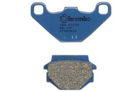 Stabdžių trinkelės 07KS0432 BREMBO anglies pluošto / ceramic, paskirtis paskirtis trasa Tinka ALFER; APRILIA; BUELL; GAS GAS; HUSABERG; HUSQVARNA; KAWASAKI; KTM; KYMCO; SANGYANG/SYM; SUZUKI
