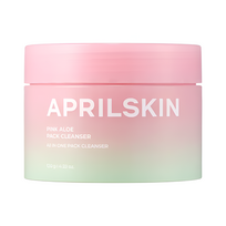 APRILSKIN Pink Aloe Pack Cleanser - poras valantis prausiklis-kaukė su alaviju, 120 g