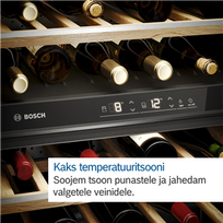 saldytuvai vyno - Bosch KWK36ABGA - 6 nuotrauka