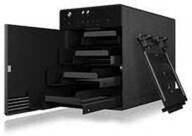 ssd case - ICY BOX External HDD Enclosure 3,5" USB 3.1 Black IB-3740-C31 - 2 nuotrauka