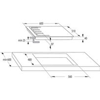 hisense kaitlente - Hisense GG663B - 2 nuotrauka
