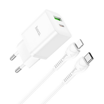 HOCO 20W iPhone greitas įkroviklis + USB-C laidas