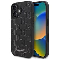 telefono deklas karl lagerfeld - Karl Lagerfeld "Hot Stamp Magsafe iPhone 16" Black - 1 nuotrauka