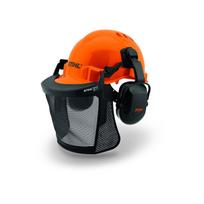salmas saugos - Apsauginis šalmas Stihl Function Basic; su apsauginiu skydeliu ir ausinėmis - 2 nuotrauka