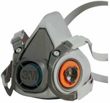 3m kauke - Apsauginė kaukė 3M 6200; M (be filtrų) - 1 nuotrauka