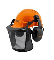 salmas saugos - Apsauginis šalmas Stihl Function Basic; su apsauginiu skydeliu ir ausinėmis - 3 nuotrauka