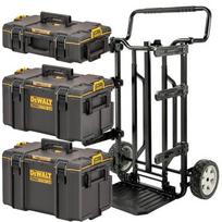 dewalt dcs367 - DeWalt (DCK856P4-QW) rinkinys, 18 V, 4 x 5 Ah, dvigubas įkroviklis, 3 lagaminai + vežimėlis - 2 nuotrauka