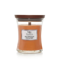 woodwick zvakes 275 g - WoodWick Aromatinė žvakė (Chilli Pepper Gelato), 275 g - 3 nuotrauka