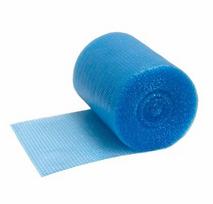 Burbulinė pakavimo plėvelė 0,60mx100m, 46g/m², melsva