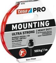Lipni dvipusė juosta lauko/vidaus darbams TESA ULTRA STRONG 1.5 m x 19mm 55791-00003-01