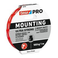 Lipni dvipusė juosta lauko/vidaus darbams TESA ULTRA STRONG 5 m x 19mm 55792-00003-01