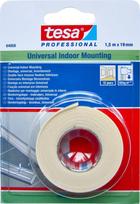 Lipni dvipusė juosta vidaus darbams TESA 1.5m x 19mm 66958-00006-00