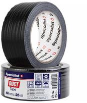 SPECIALIST+ univ. lipni juosta, 48 mm x 25 m, juoda
